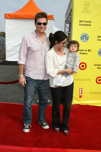 Jason Bateman ve aile — Stok fotoğraf