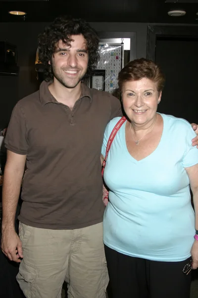 David Krumholtz e Madre Judy — Foto Stock