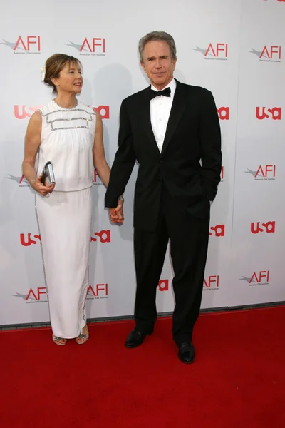 Annette Bening e Warren Beatty — Foto Stock