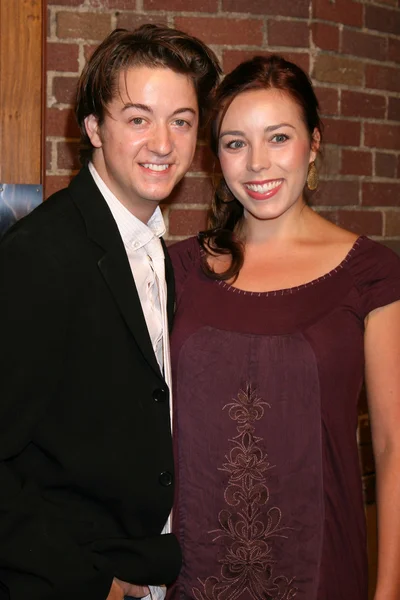 Bradford Anderson and Kiera O'Neil — Stock Photo, Image