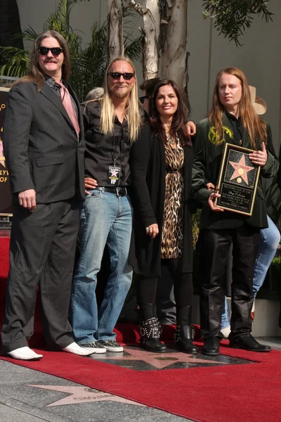 Barbara orbison, Aile ve arkadaşlar Roy orbison — Stok fotoğraf