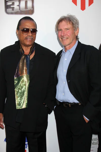 Billy Dee Williams & Harrison Ford — Stock Photo, Image