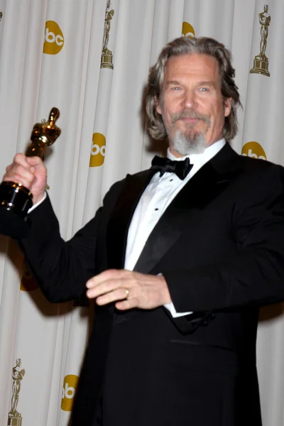 Jeff Bridges, vencedor, melhor ator — Fotografia de Stock