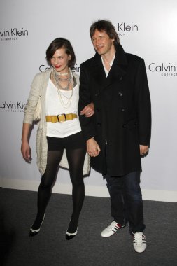 Milla Jovovich and Paul W S Anderson clipart