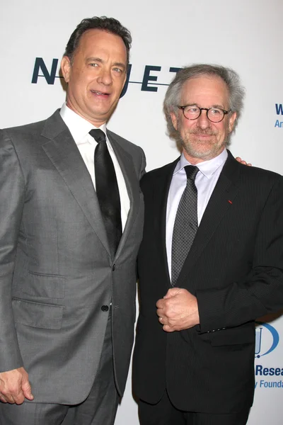 Tom Hanks, Steven Spielberg — Stock Photo, Image