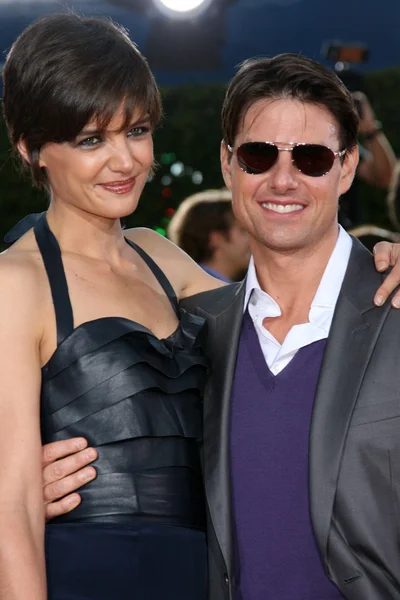 Katie Holmes e Tom Cruise — Fotografia de Stock