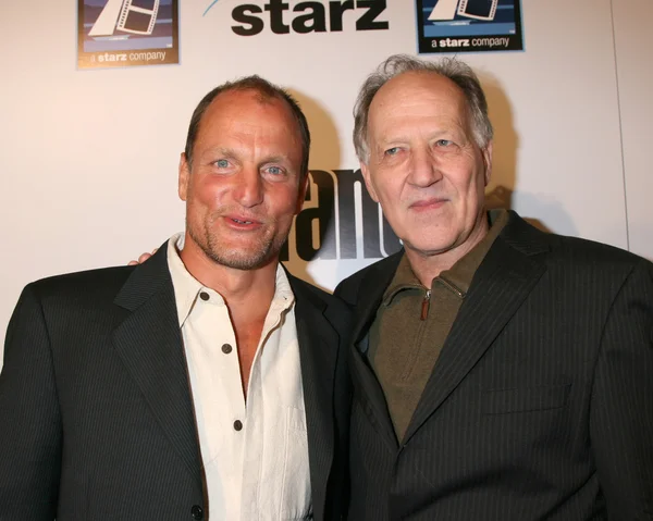 Woody Harrelson & Werner Herzog — Stock fotografie