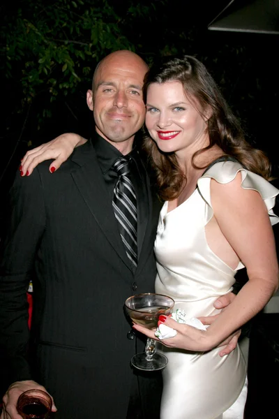 James Achor e Heather Tom — Fotografia de Stock