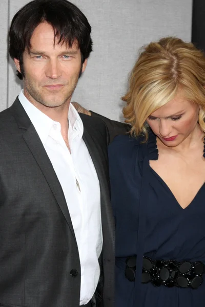 Stephen moyer och anna paquin — Stockfoto