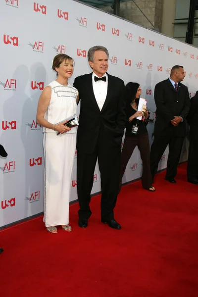 Annette Bening & Warren Beatty — Stock fotografie