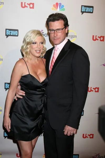 Tori yazım ve Dean Mcdermott — Stok fotoğraf