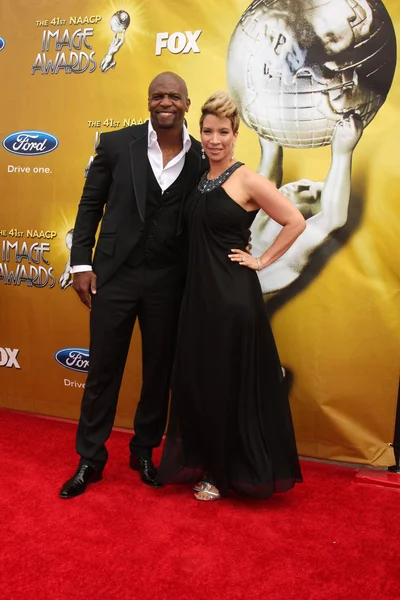 Terry Crews & esposa —  Fotos de Stock