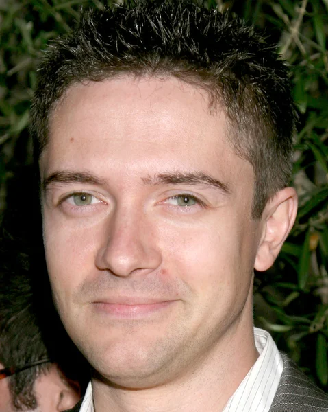 Topher Grace Przewodniczący — Zdjęcie stockowe