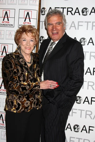 Jeanne Cooper, John McCook — Stock Photo, Image