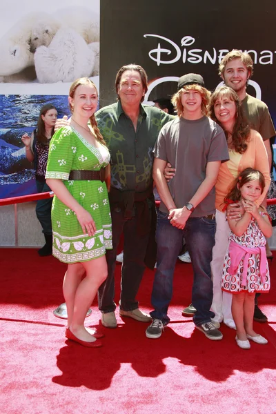 Beau Bridges & familie — Stockfoto