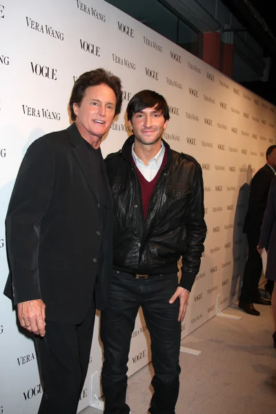 Bruce Jenner & Evan Lysacek Medaglia d'oro olimpica — Foto Stock