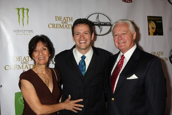 Tom Malloy & Parents — Stock Photo, Image