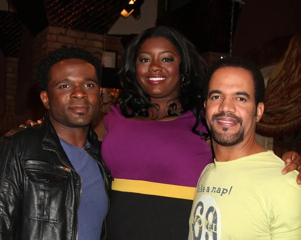 Darius mccrary, julia ritmo mitchell, kristoff San Juan — Foto de Stock