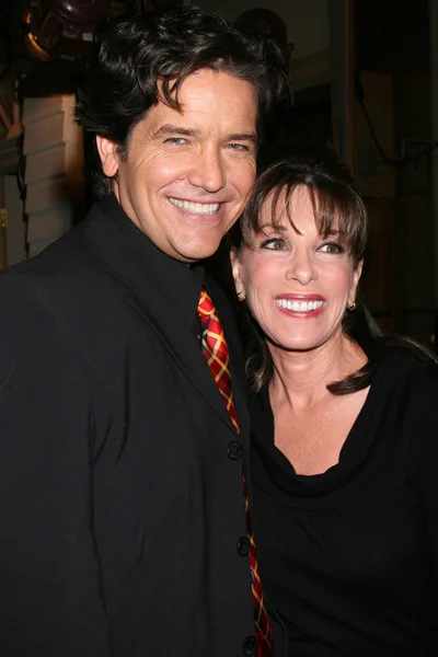 Michael Damian ve Kate Linder — Stok fotoğraf