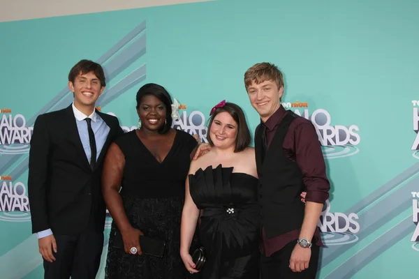 (Premios HALO 2011 Kyle Weiss, Shanoah Washington, Emily-Anne — Foto de Stock