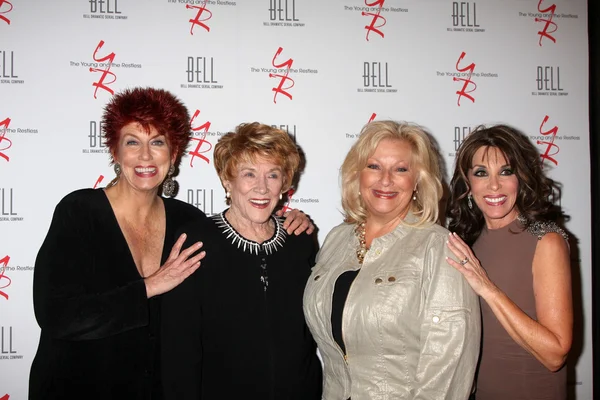 Marcia Wallace, Jeanne Cooper, Beth Maitland, Kate Linder — Fotografia de Stock