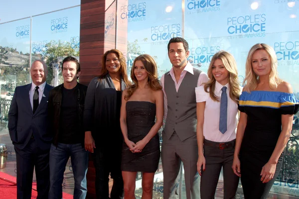 Michael Chiklis, Jeff Probst, Queen Latifah, Audrina Patridge, Zachary Levi — Fotografia de Stock