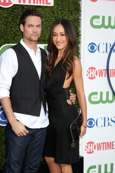 Shane West, Maggie Q — Stock Photo, Image