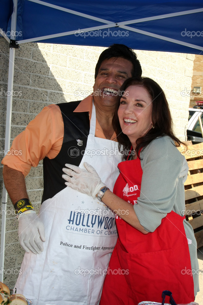 Erik Estrada, Stepfanie Kramer Stock Editorial Photo © Jean_Nelson