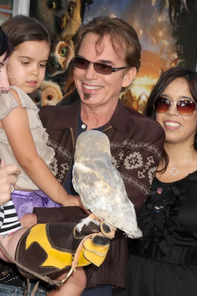 Billy bob thornton, dotter bella och connie angland — Stockfoto