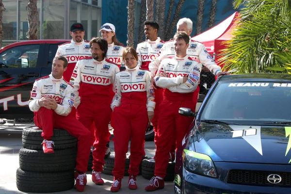 2009 Pro Celeb Race Participants — Stock Photo, Image