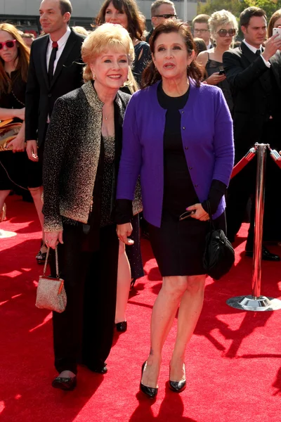 Debbie Reynolds, Carrie Fisher — Stock Photo, Image