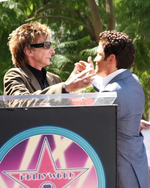 Barry Manilow y Dave Koz — Foto de Stock