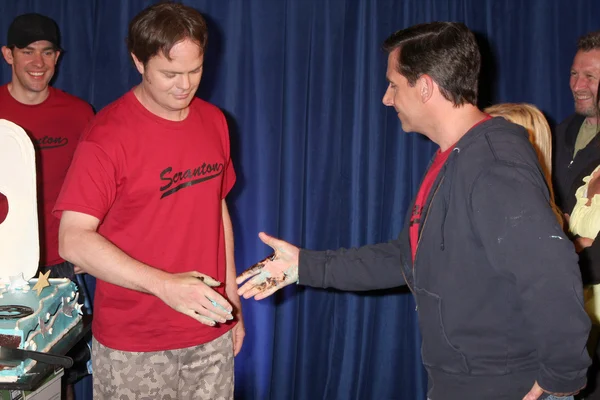 Rainn Wilson & Steve Carell — Stock Photo, Image