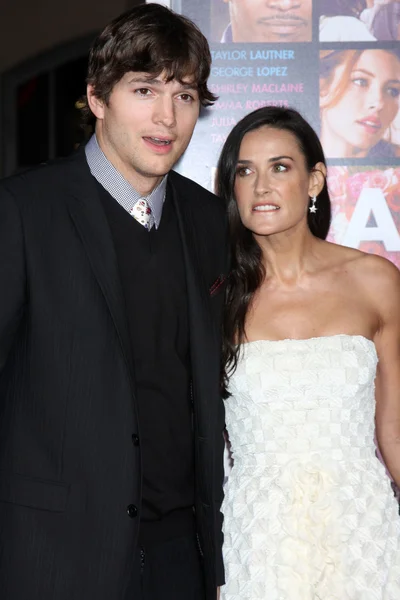 Ashton Kutcher & Demi Moore — Stockfoto