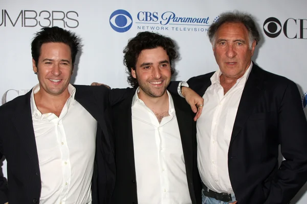 Rob morrow, david krumholtz i judd hirsch — Zdjęcie stockowe