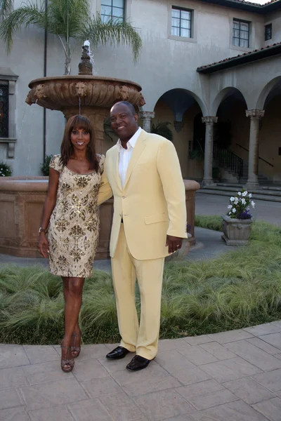 Holly Robinson Peete, Rodney Peete — Stock fotografie