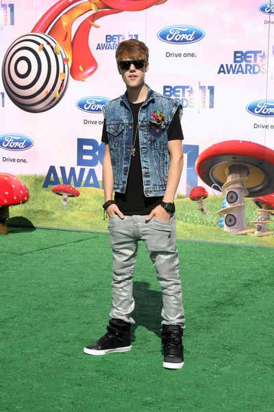Justin Bieber Przewodniczący — Zdjęcie stockowe