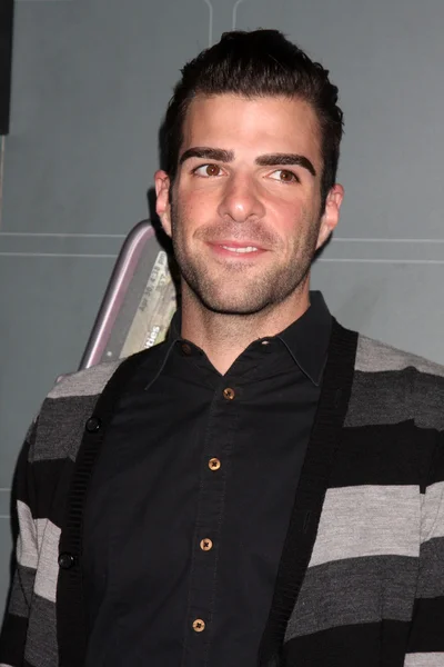 Zachary Quinto Ordförande — Stockfoto