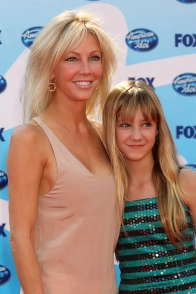 Heather Locklear and Ava Sambora — Stock Photo, Image