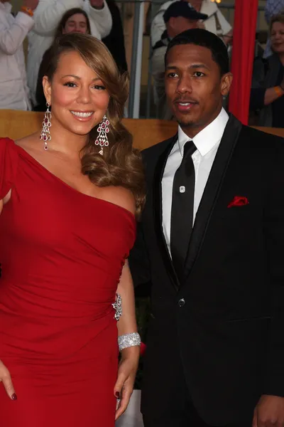 Mariah Carey e Nick Cannon — Foto Stock