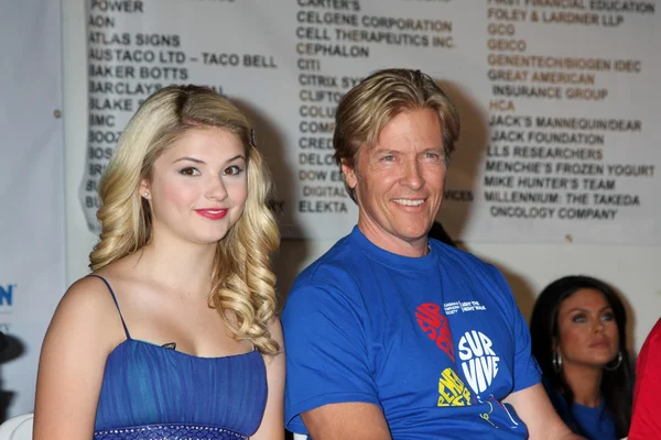 Stefanie Scott, Jack Wagner — Zdjęcie stockowe