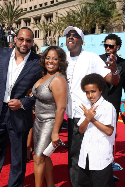 MVP, Sherri Shepherd , Arsenio Hall & Son — Stock Photo, Image