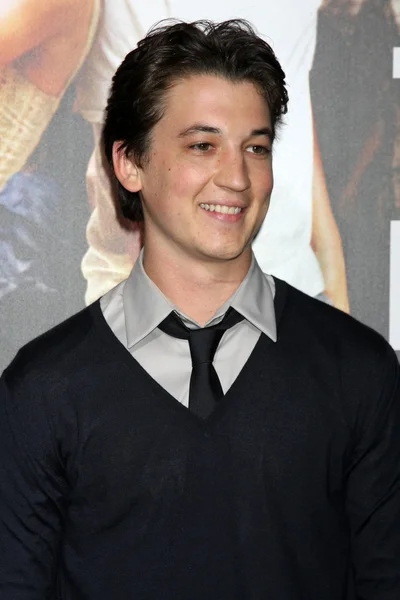 Miles Teller — Stock Photo, Image