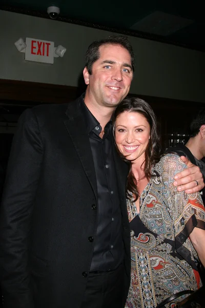 Phil Gordon & Shannon Elizabeth — Stock Photo, Image