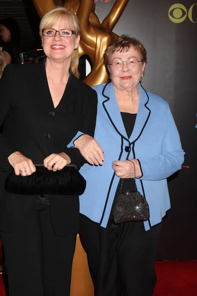 Bonnie Hunt & Mother — Stock Photo, Image