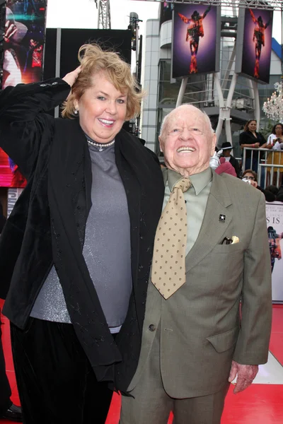 Jan and Mickey Rooney — Stock Photo, Image