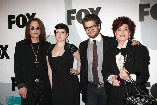Ozzy, Kelly, Jack & Sharon Osbourne — Stock fotografie