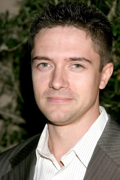 Topher Grace Przewodniczący — Zdjęcie stockowe