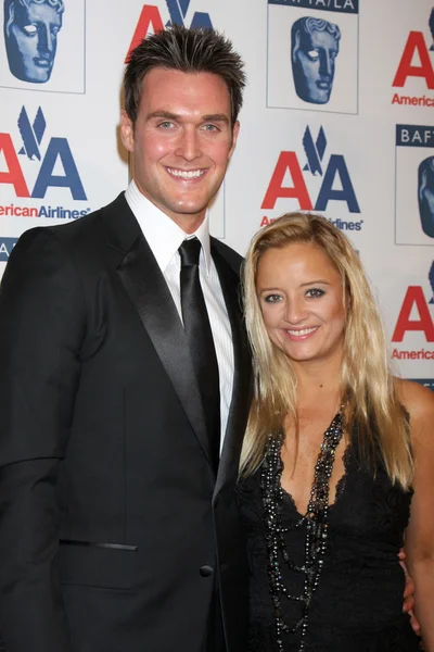 Owain Yeoman & Lucy Davis — Stock Photo, Image