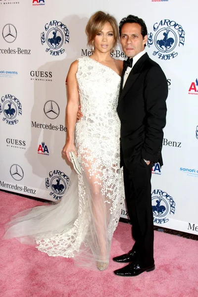 Jennifer Lopez, Marc Anthony — Stock Photo, Image